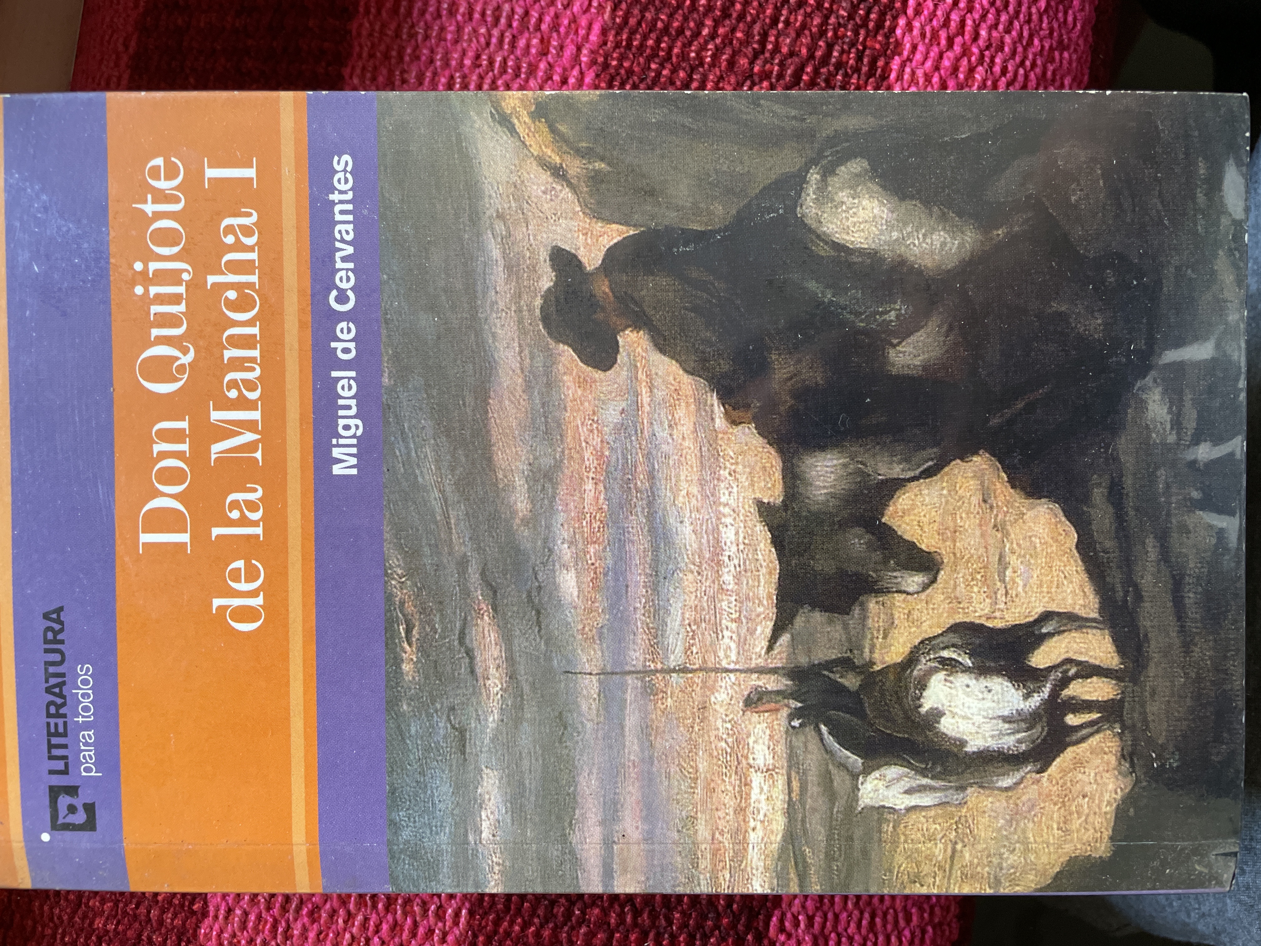 Don Quijote de la Mancha I book cover