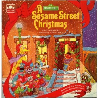 A Sesame Street Christmas book cover