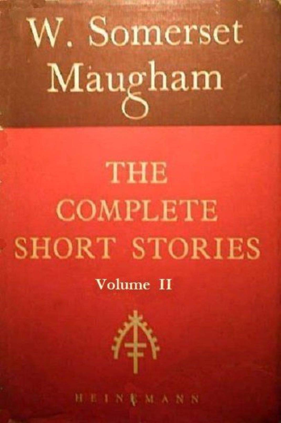 The Complete Short Stories of W. Somerset Maugham, Volume II book cover