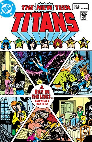 New Teen Titans (1980-1988) #8 book cover