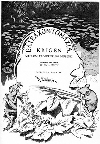 Batrachomyomachia book cover