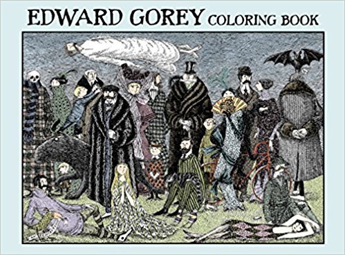 Edward Gorey Coloring Book book cover