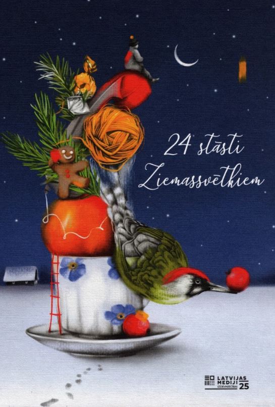 24 stāsti Ziemassvētkiem book cover