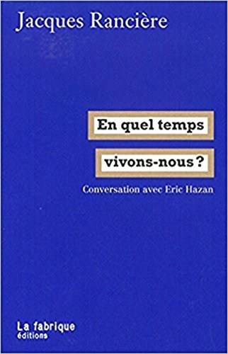 En quel temps vivons-nous ? book cover