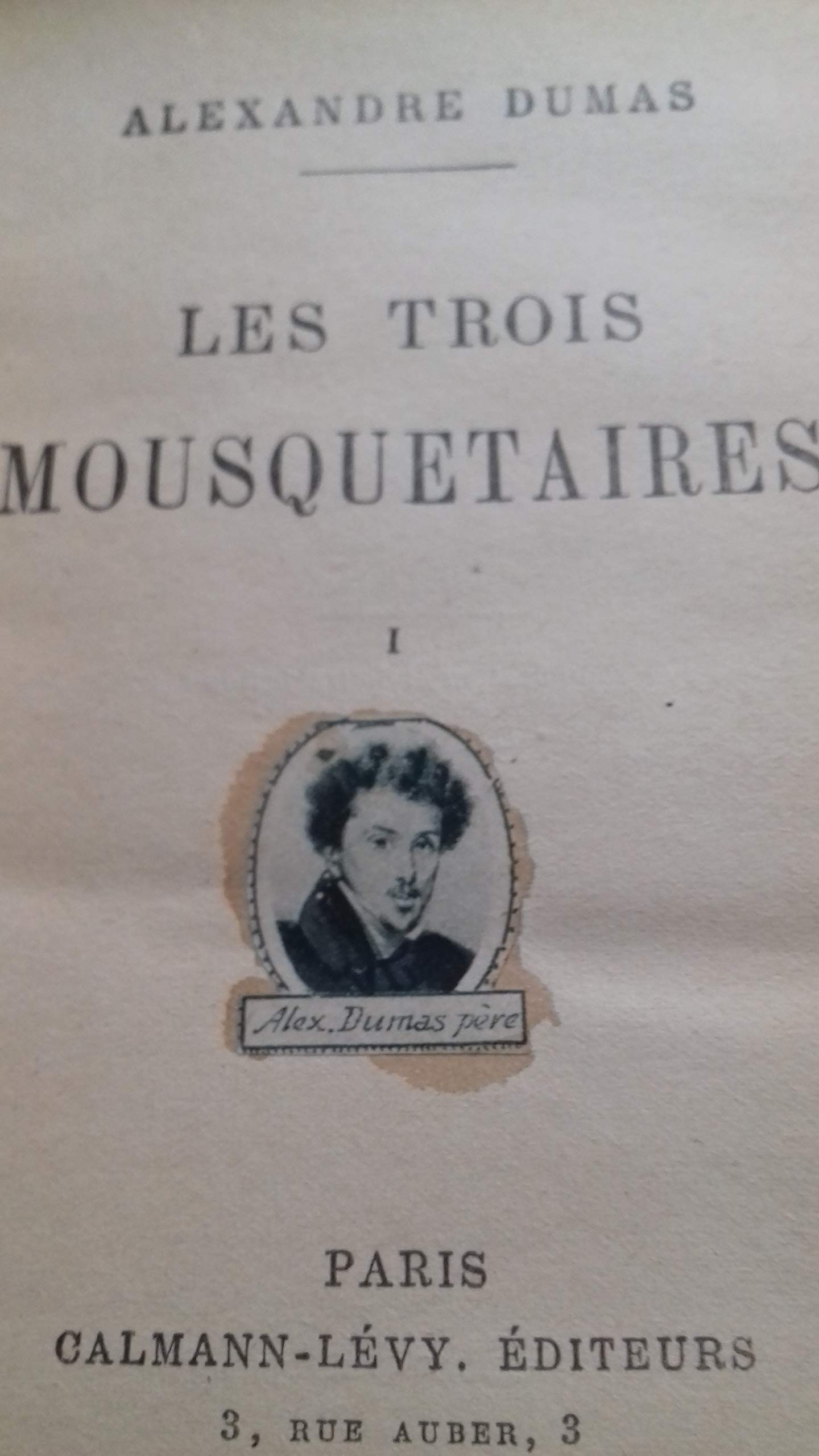 Les 3 mousquetaires book cover