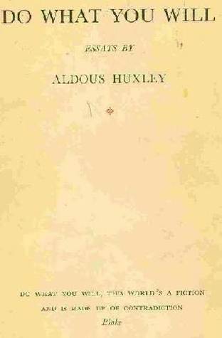 Do what you will book cover