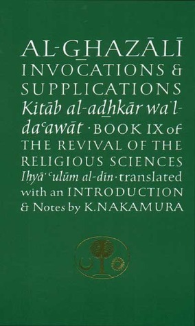 Al-Ghazali on Invocations and Supplications book cover