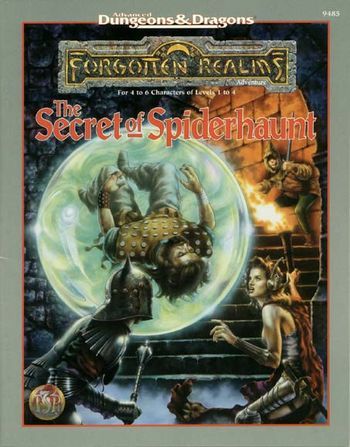 Secret of Spiderhaunt book cover