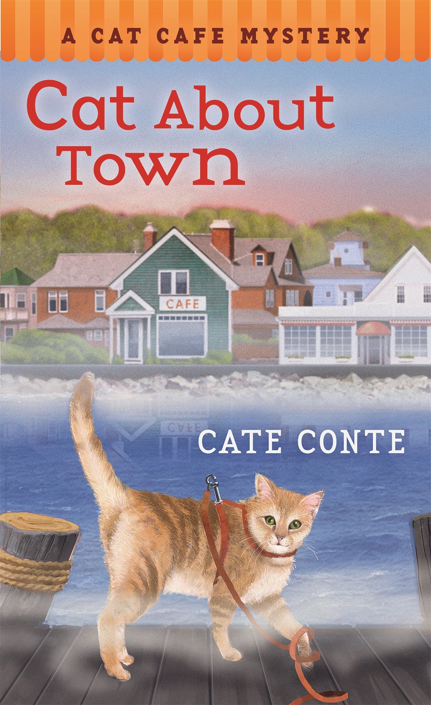 Cat Cafe Mystery book cover 1