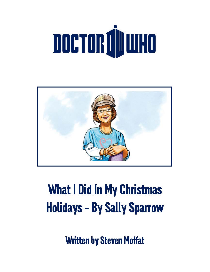 What I Did In My Christmas Holidays By Sally Sparrow book cover