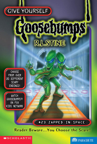 Zapped in Space book cover