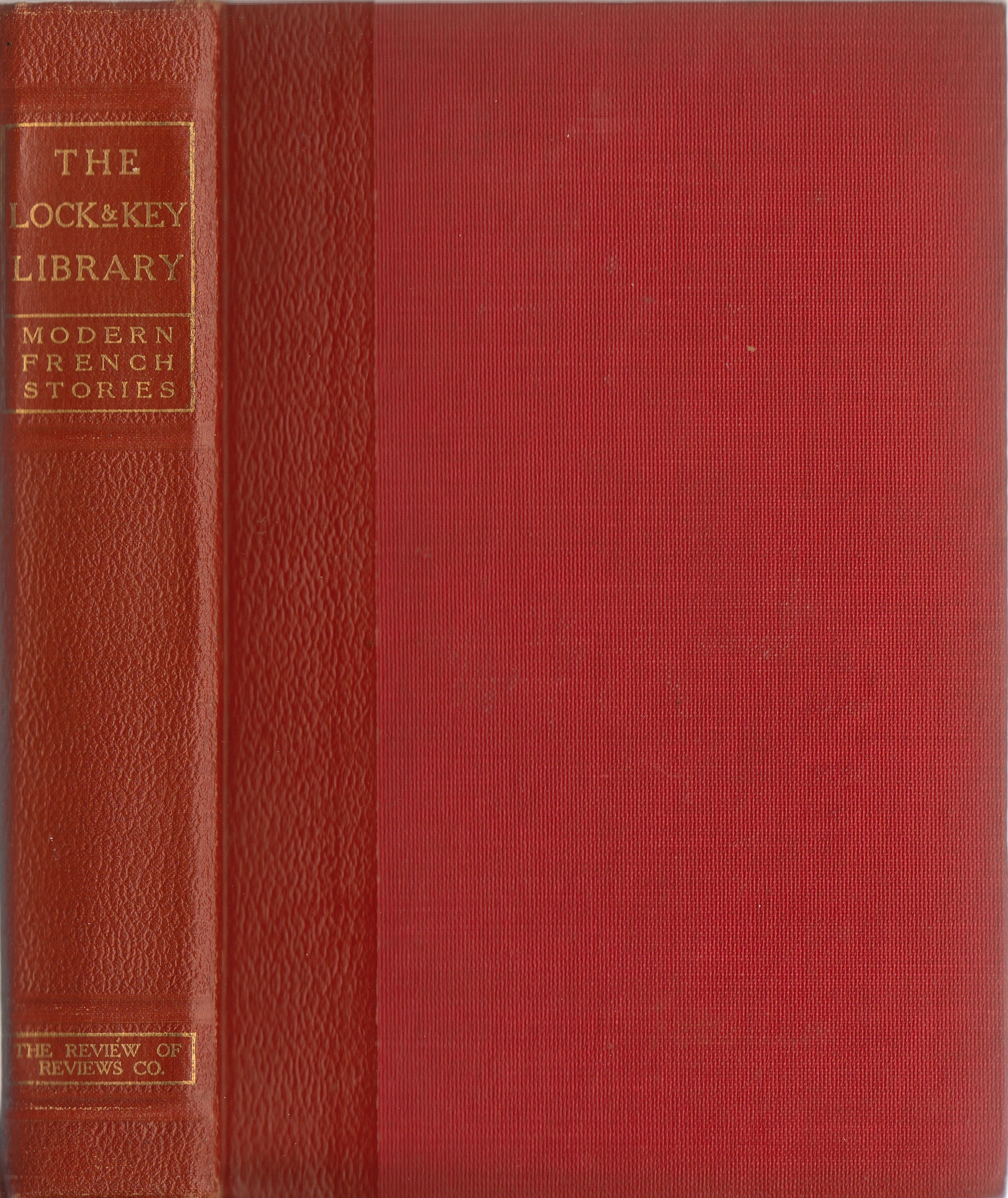 The Lock and Key Library, vol. 5 - Modern French Mystery Stories book cover