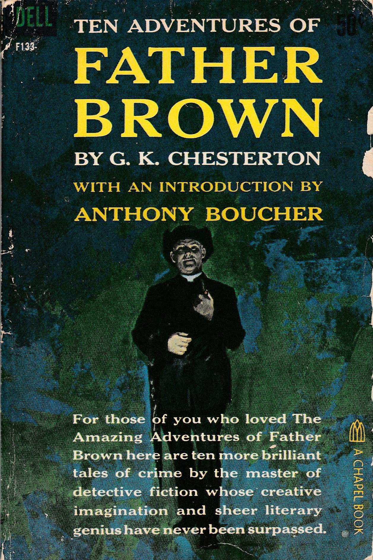 Ten Adventures of Father Brown book cover