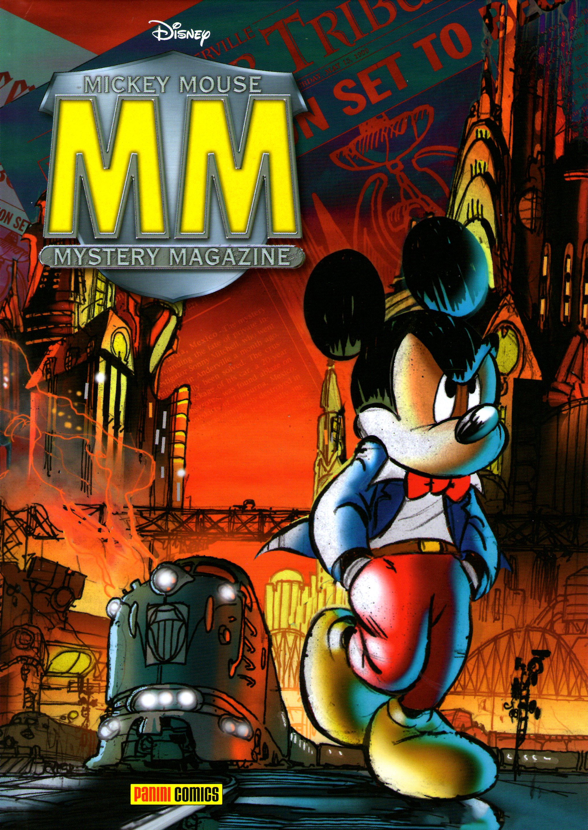Myckey Mouse Mystery Magazine book cover 1