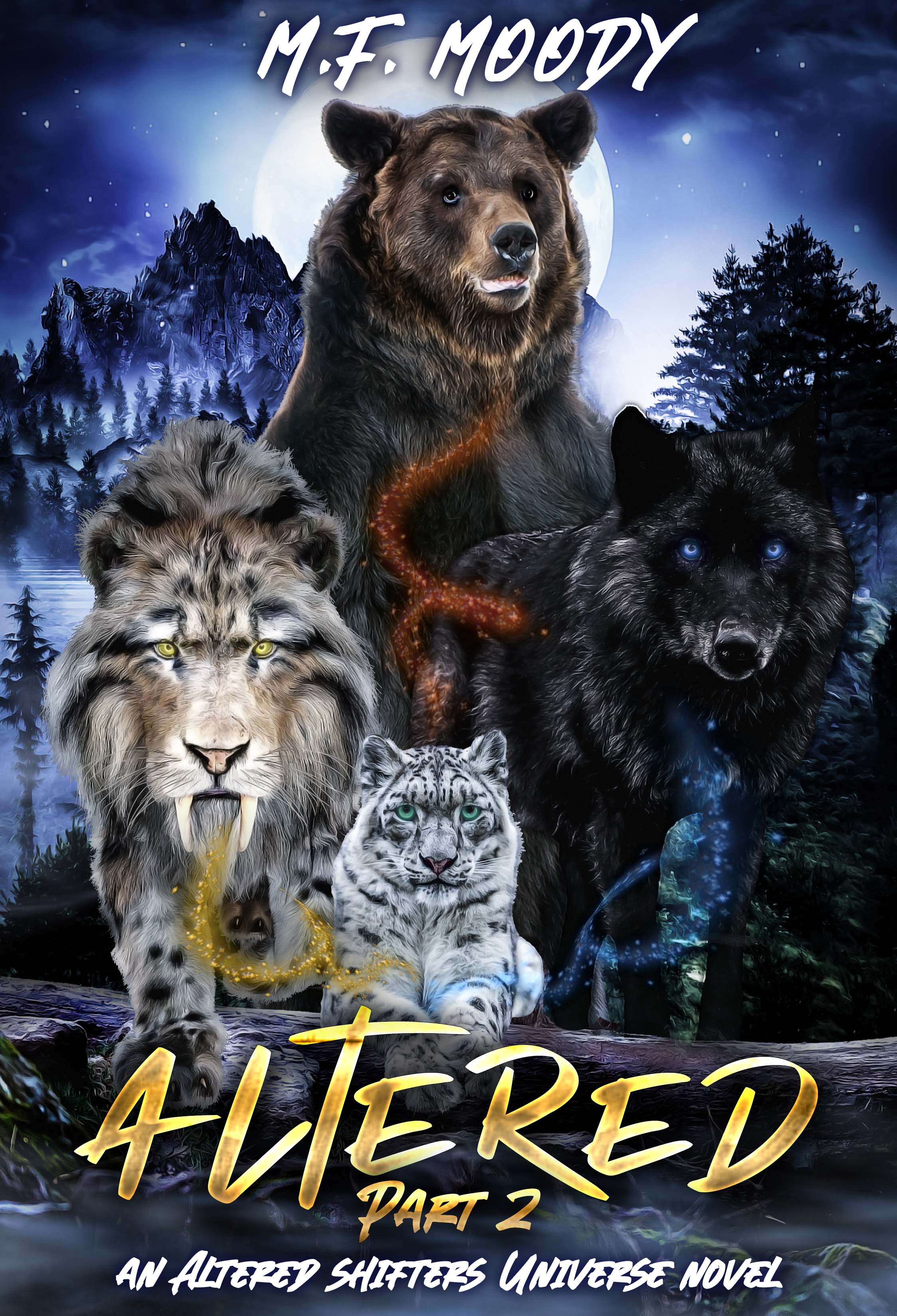 Altered Shifters Universe book cover 1