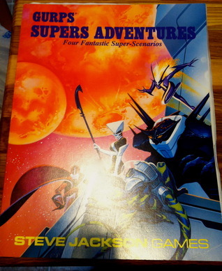 GURPS Supers Adventures book cover