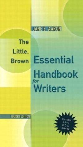 The Little, Brown Essential Handbook for Writers book cover