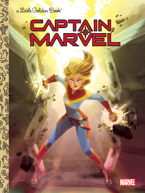 Captain Marvel Little Golden Book book cover