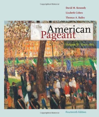 The American Pageant since 1865, Vol 2 book cover