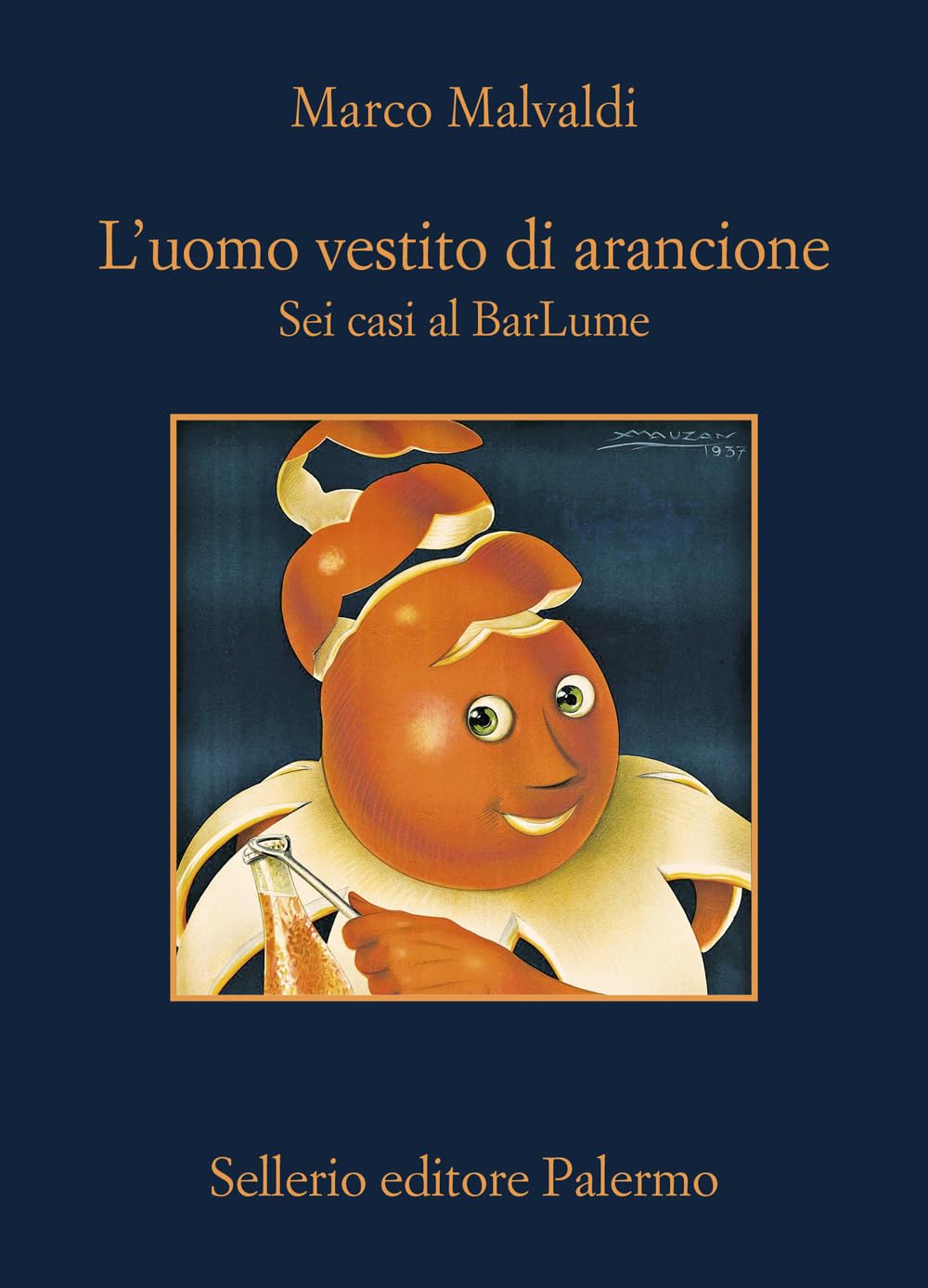 L'uomo vestito di arancione book cover