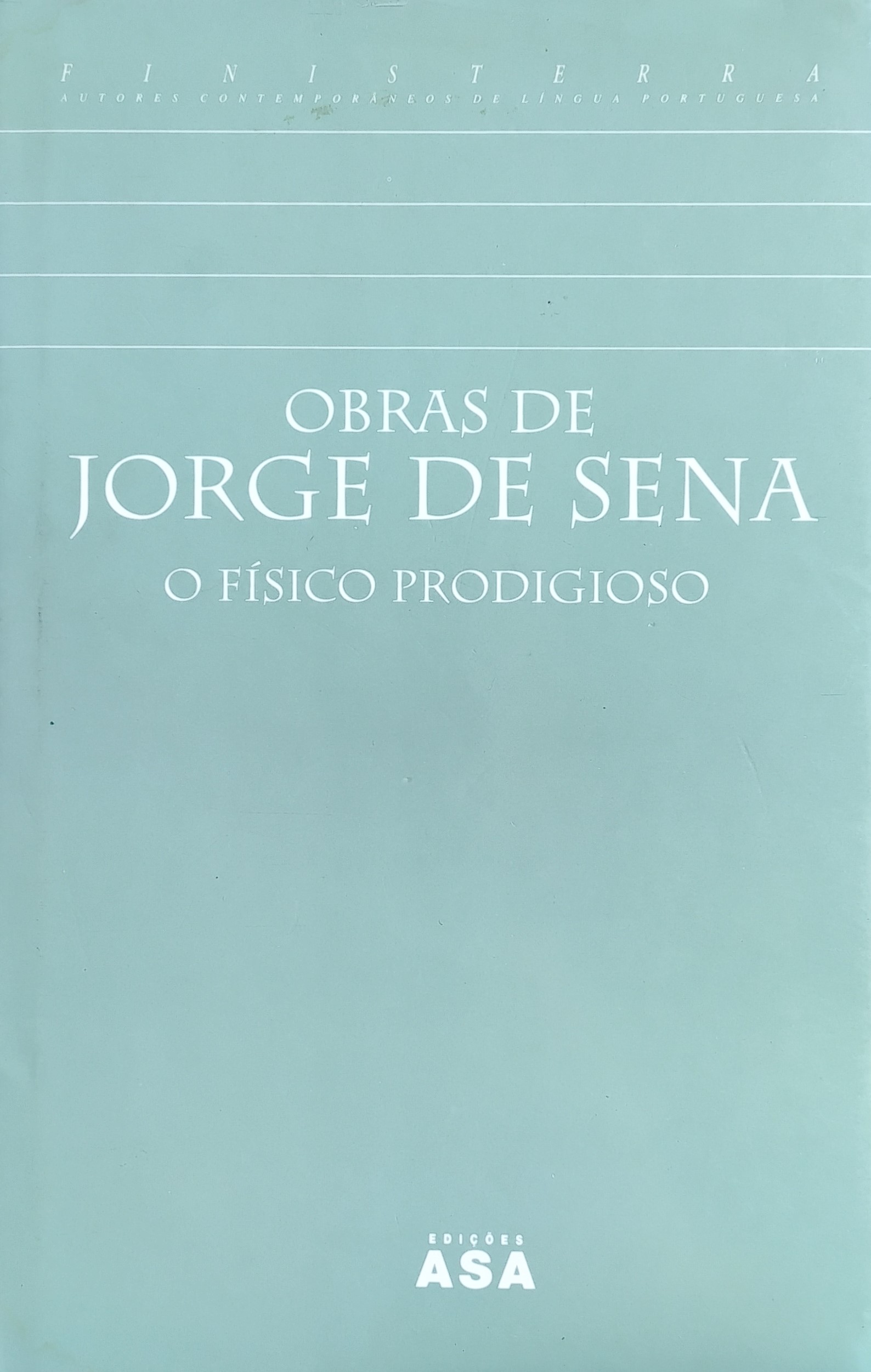 O Físico Prodigioso book cover