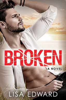 Broken book cover