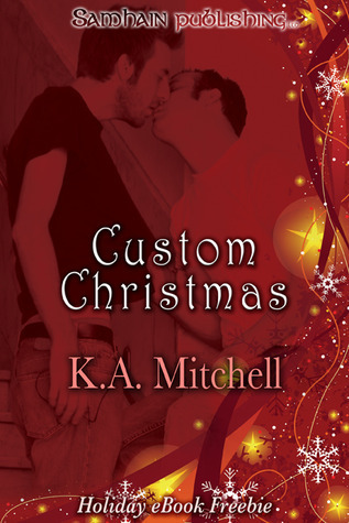 Custom Christmas book cover