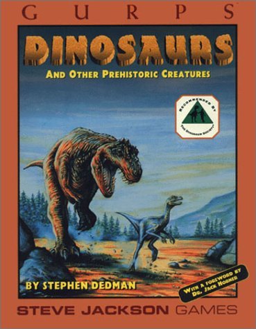 GURPS Dinosaurs and Other Prehistoric Creatures book cover