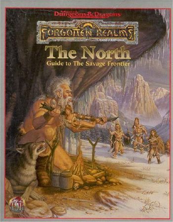 The North. Guide to the Savage Frontier book cover