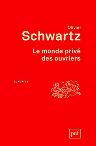 Le monde privé des ouvriers book cover