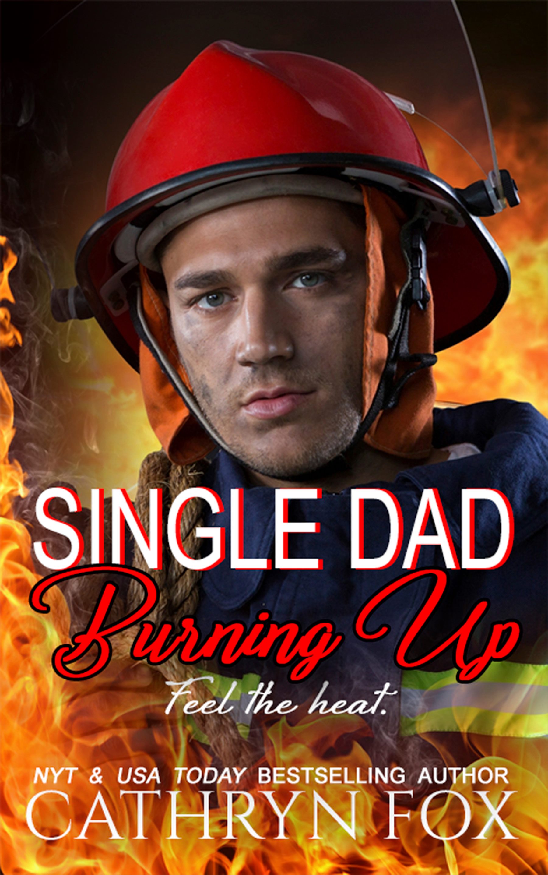 Single Dad Burning Up book cover