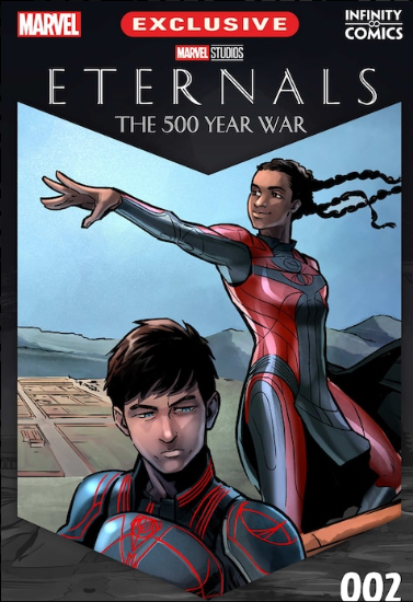 Eternals: The 500 Year War book cover 1