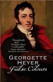 False Colours book cover