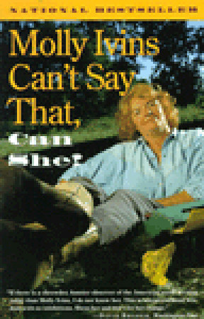 Molly Ivins Can't Say That, Can She? book cover
