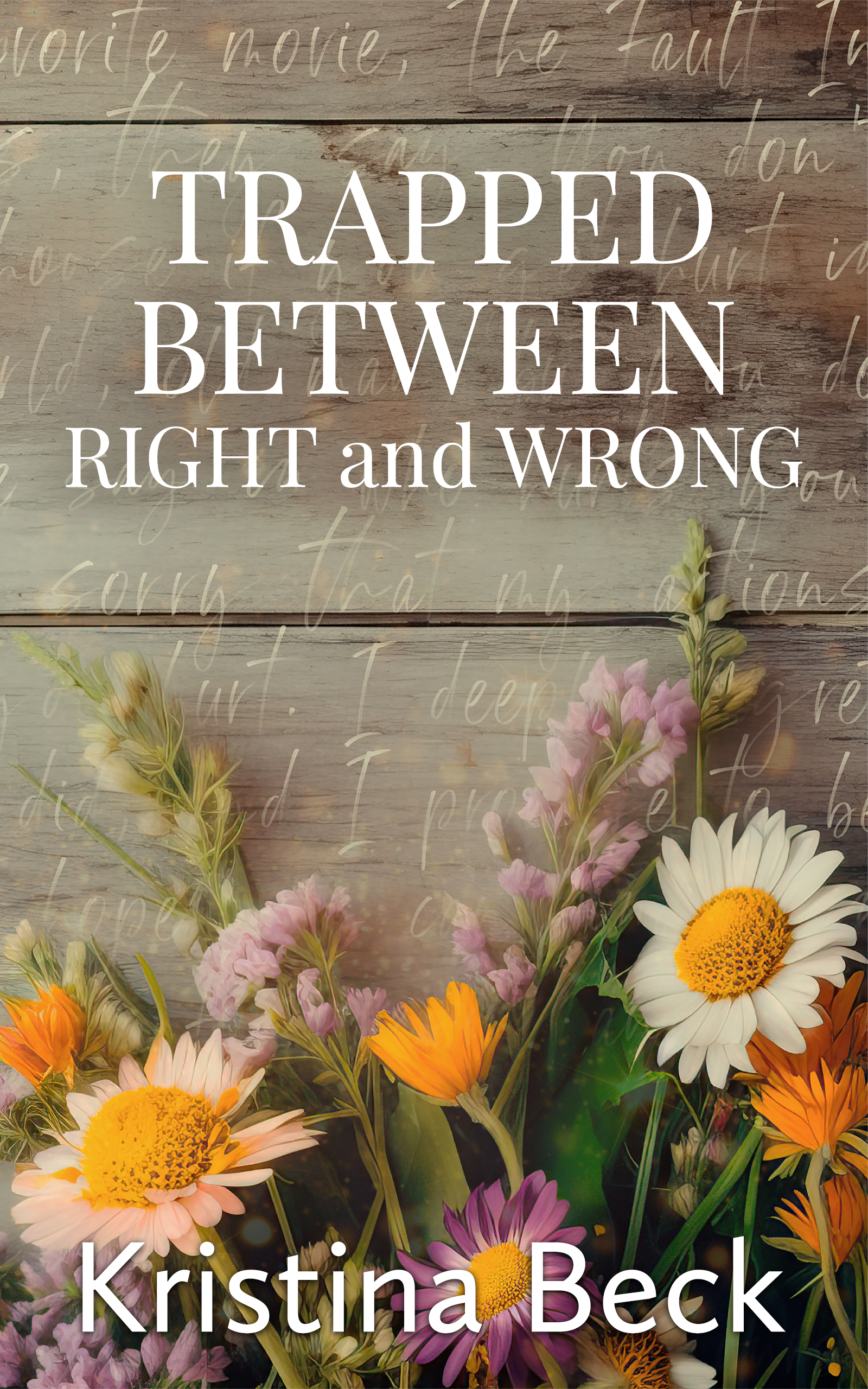 Trapped Between Right And Wrong book cover