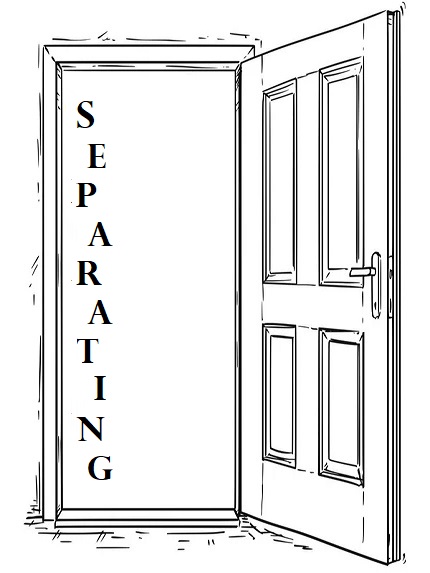 Separating book cover