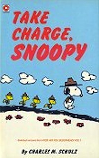 Take Charge Snoopy book cover