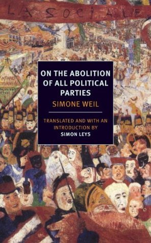 On the Abolition of All Political Parties book cover