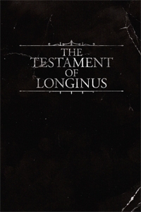 The Testament of Longinus book cover