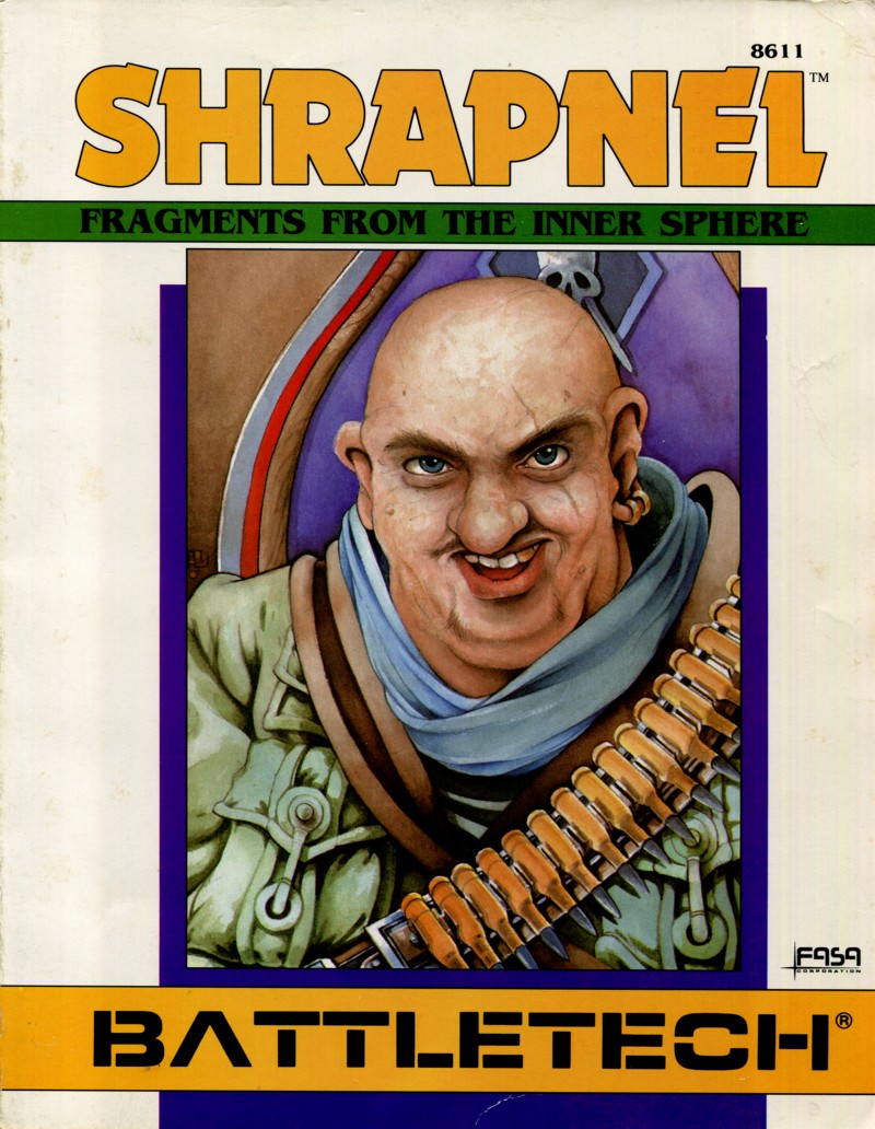 Shrapnel book cover