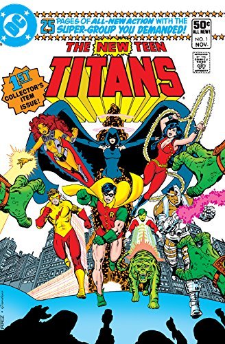 New Teen Titans (1980) book cover 1