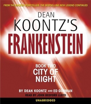 Dean Koontz's Frankenstein book cover 2