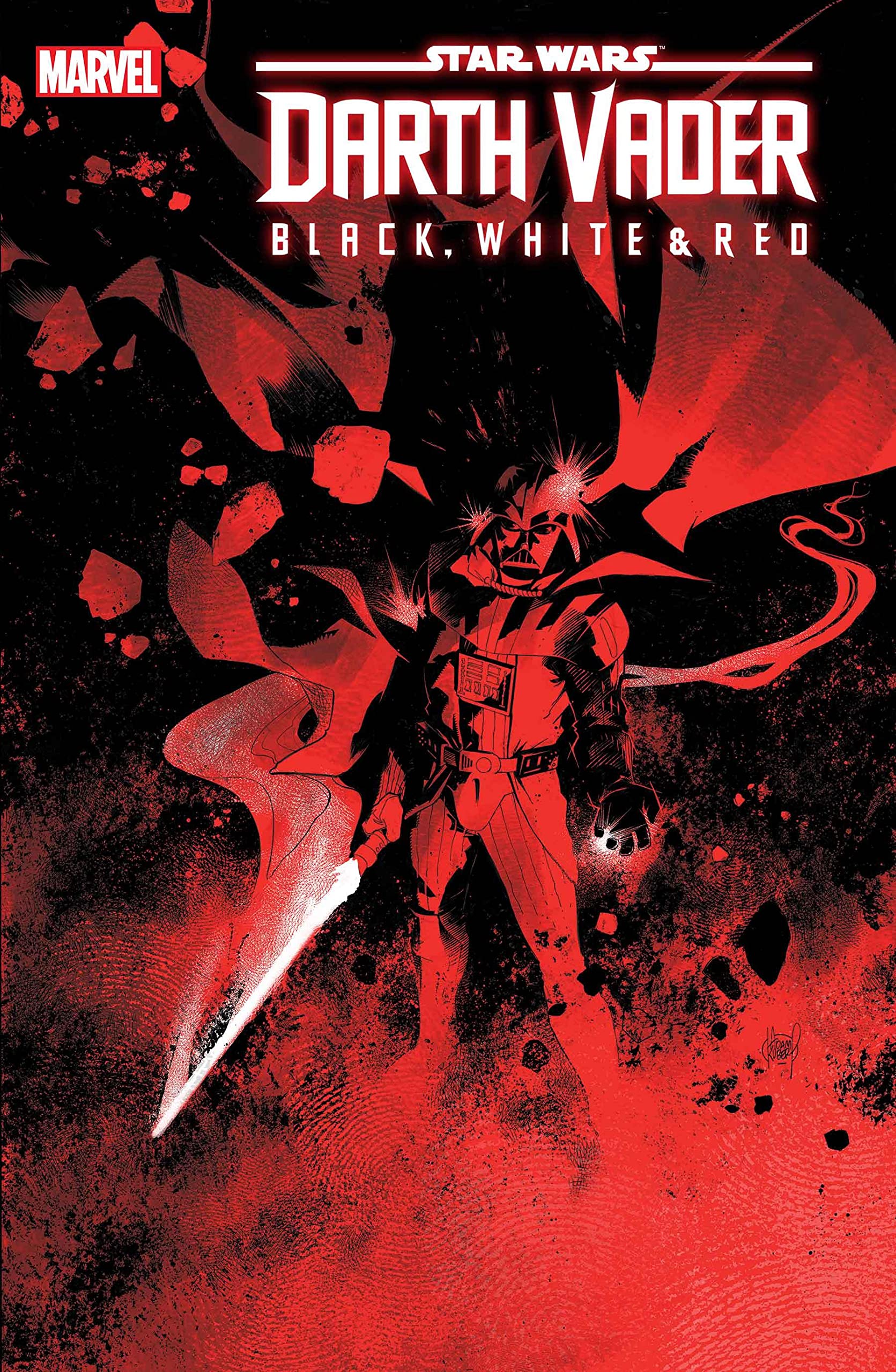 Star Wars: Darth Vader - Black, White & Red book cover 2