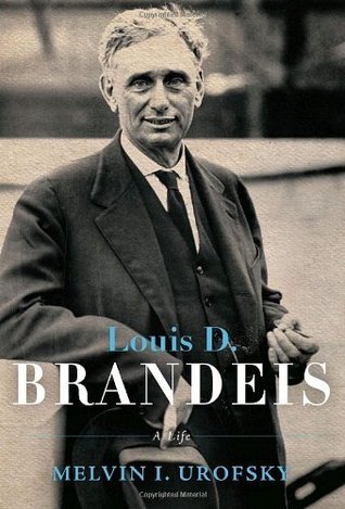 Louis D. Brandeis book cover