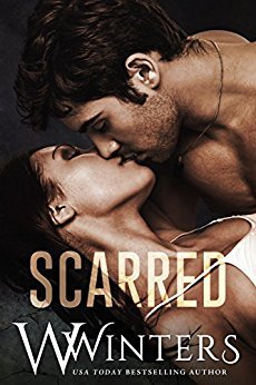 Scarred book cover