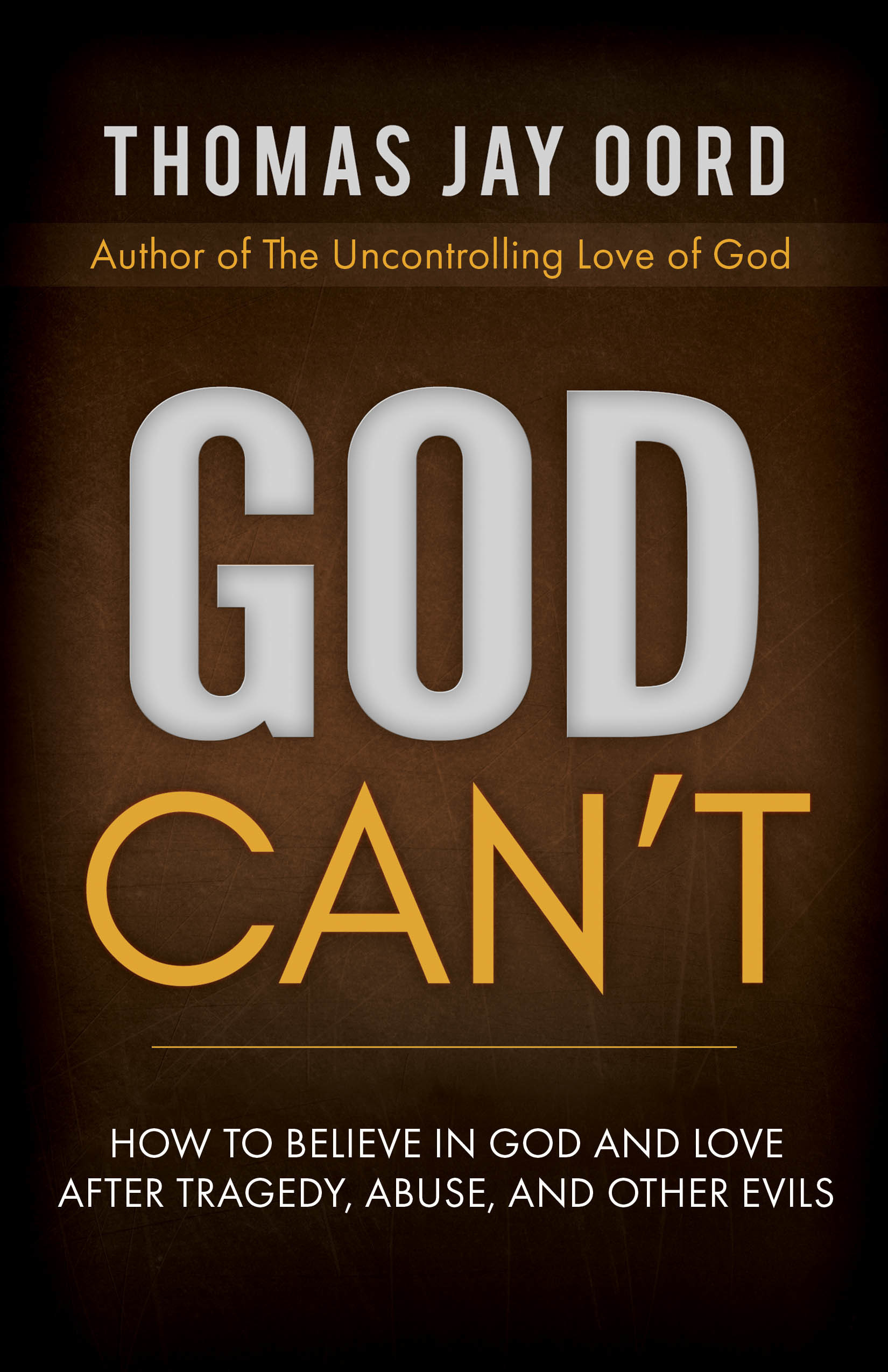 God Can't book cover