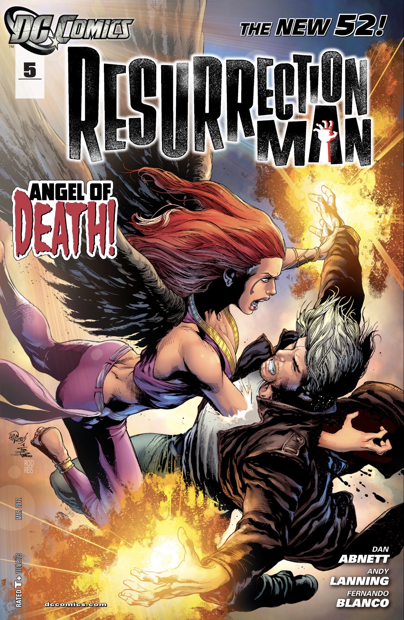 Resurrection Man (2011) (Single Issues) book cover 3