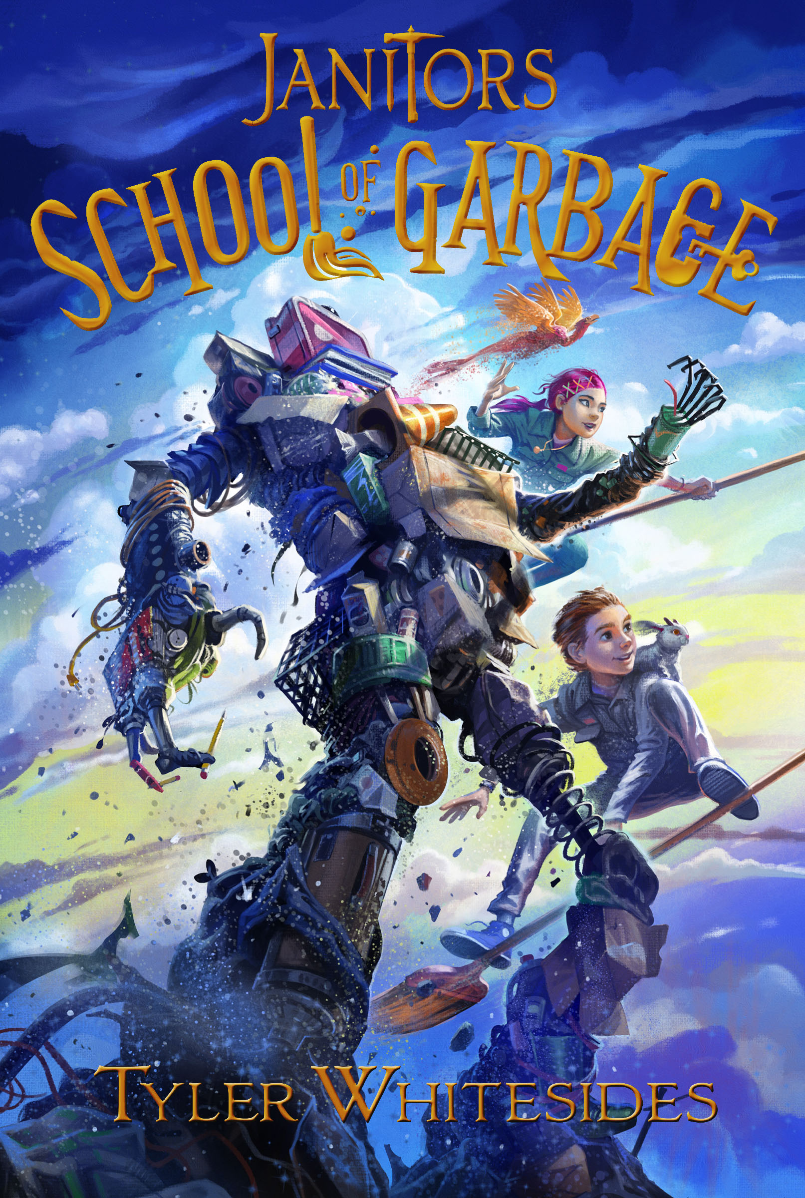 Janitors School of Garbage book cover 1