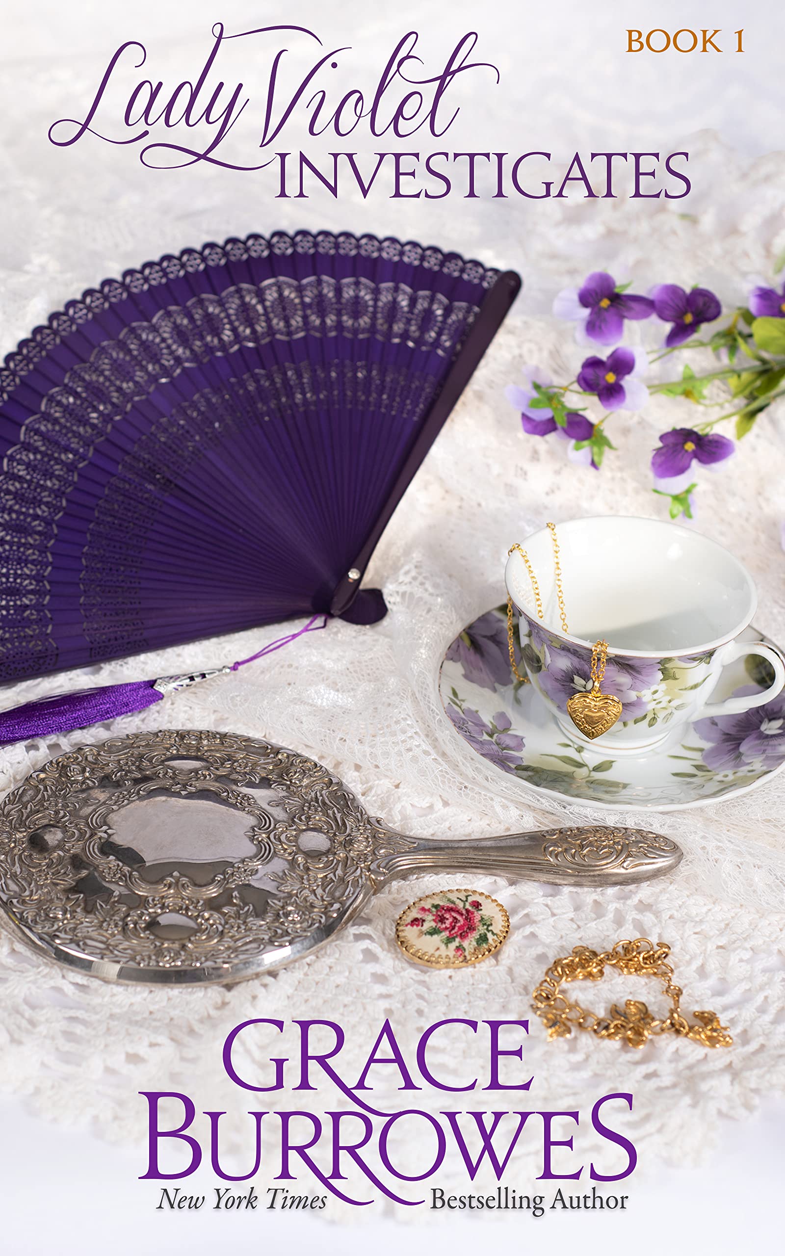 The Lady Violet Mysteries book cover 1