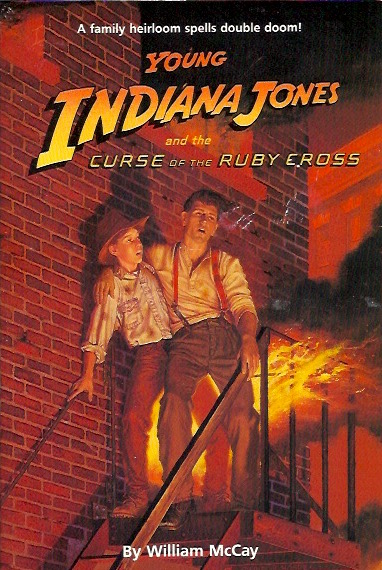 Young Indiana Jones and the Curse of the Ruby Cross book cover